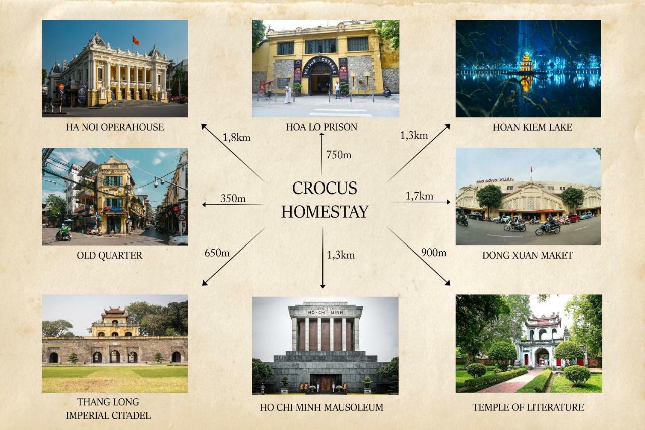 Hanoi Crocus Homestay Extérieur photo